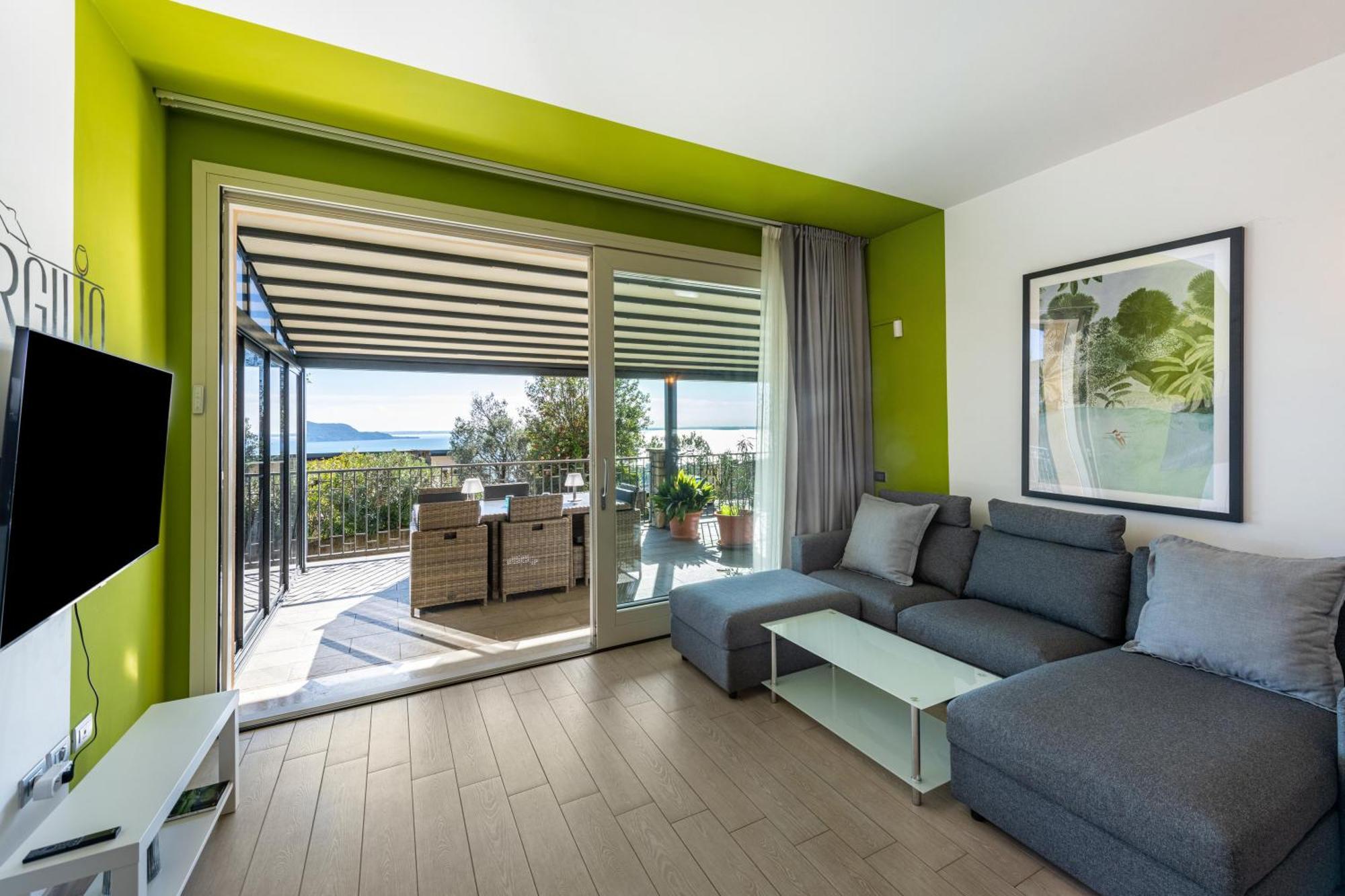 Residence Virgilio Green Toscolano Maderno Bagian luar foto